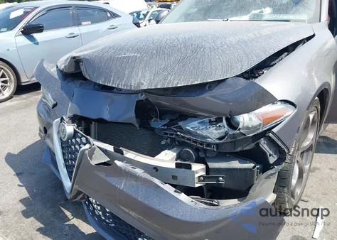 2017 Alfa Romeo Giulia Ti Rwd from USA, damaged, VIN ZARFAECN2H7552362